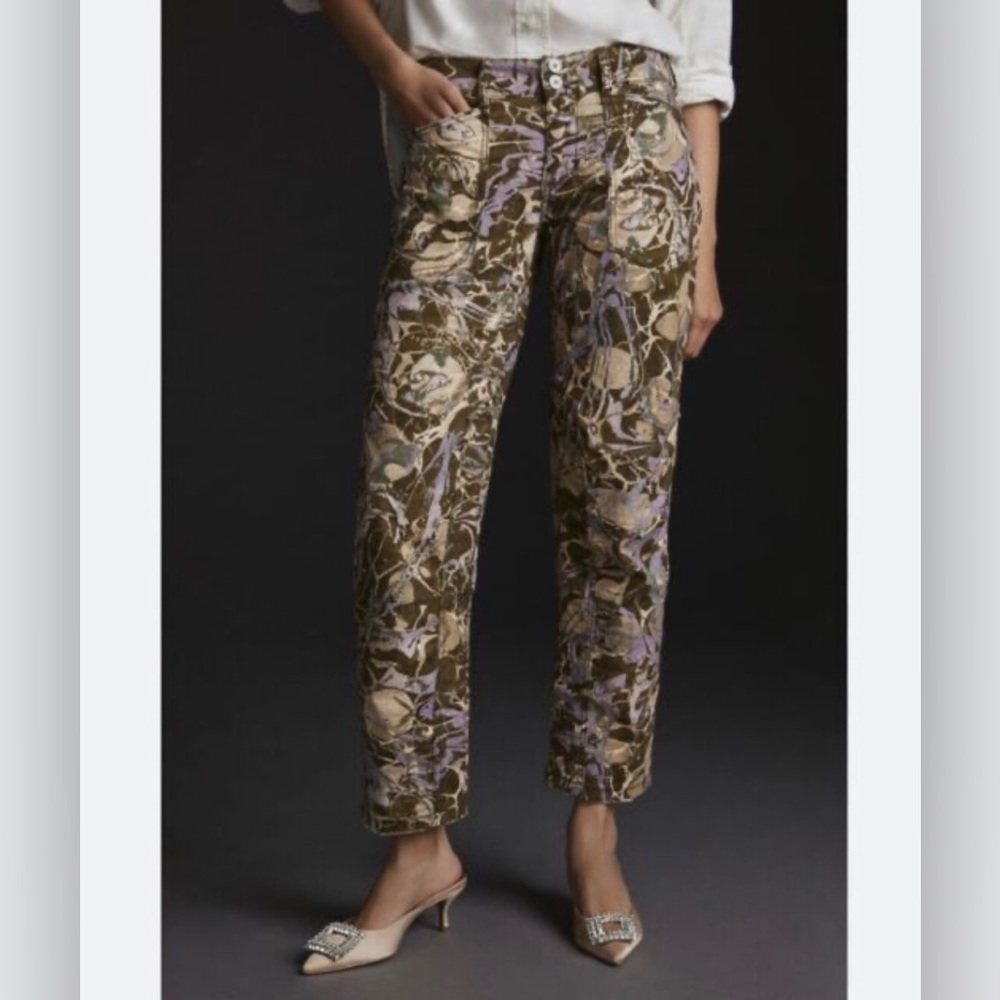 Anthropologie pilcro the wanderer low rise pant